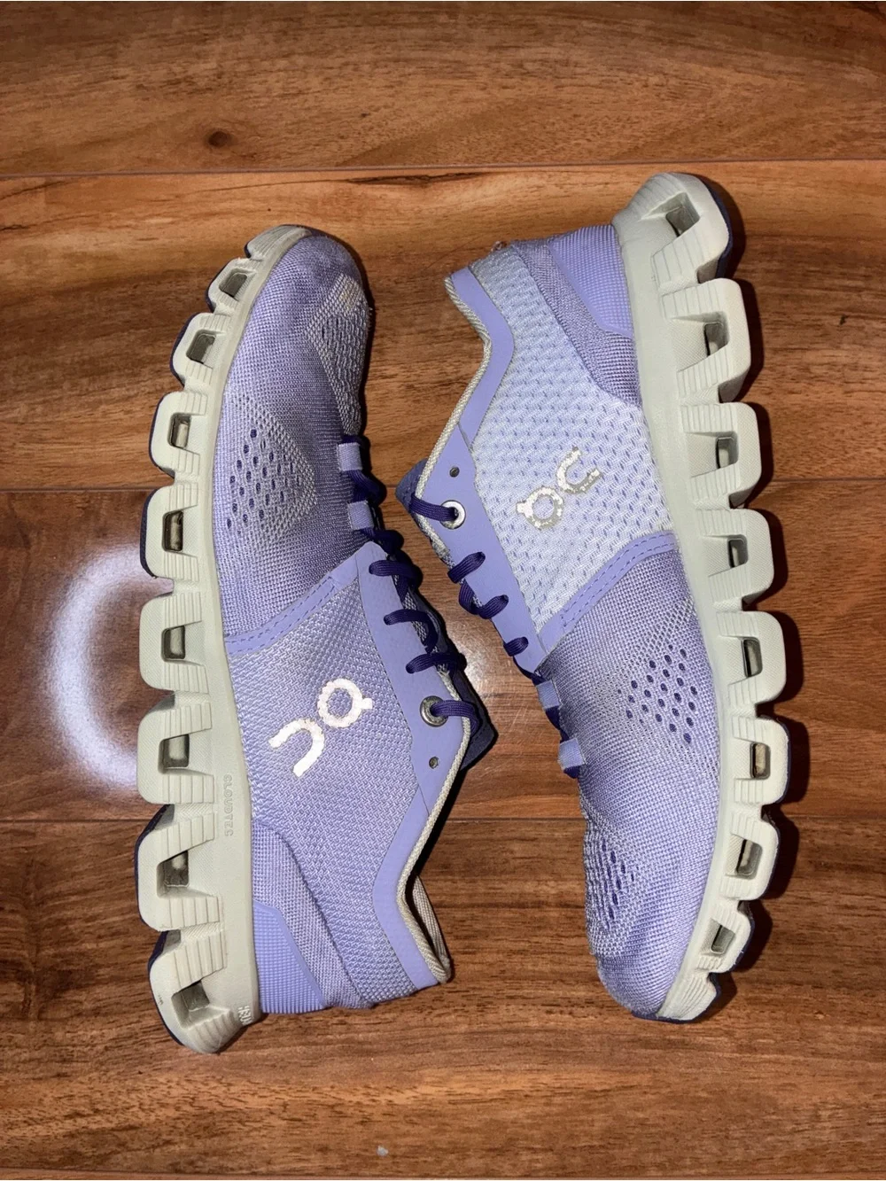 On Cloud X Women’s Running Training Athletic Shoe Lavender Purple - size 7.5
